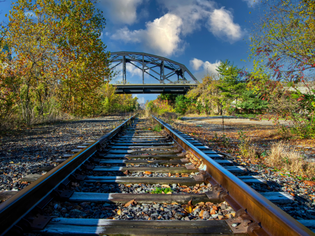 a railroad track in bethlehem pa